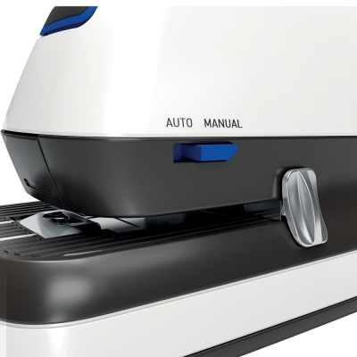 Capsator electric Optima, 20 coli, argintiu Rapid